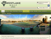 Tablet Screenshot of golfwestlake.com